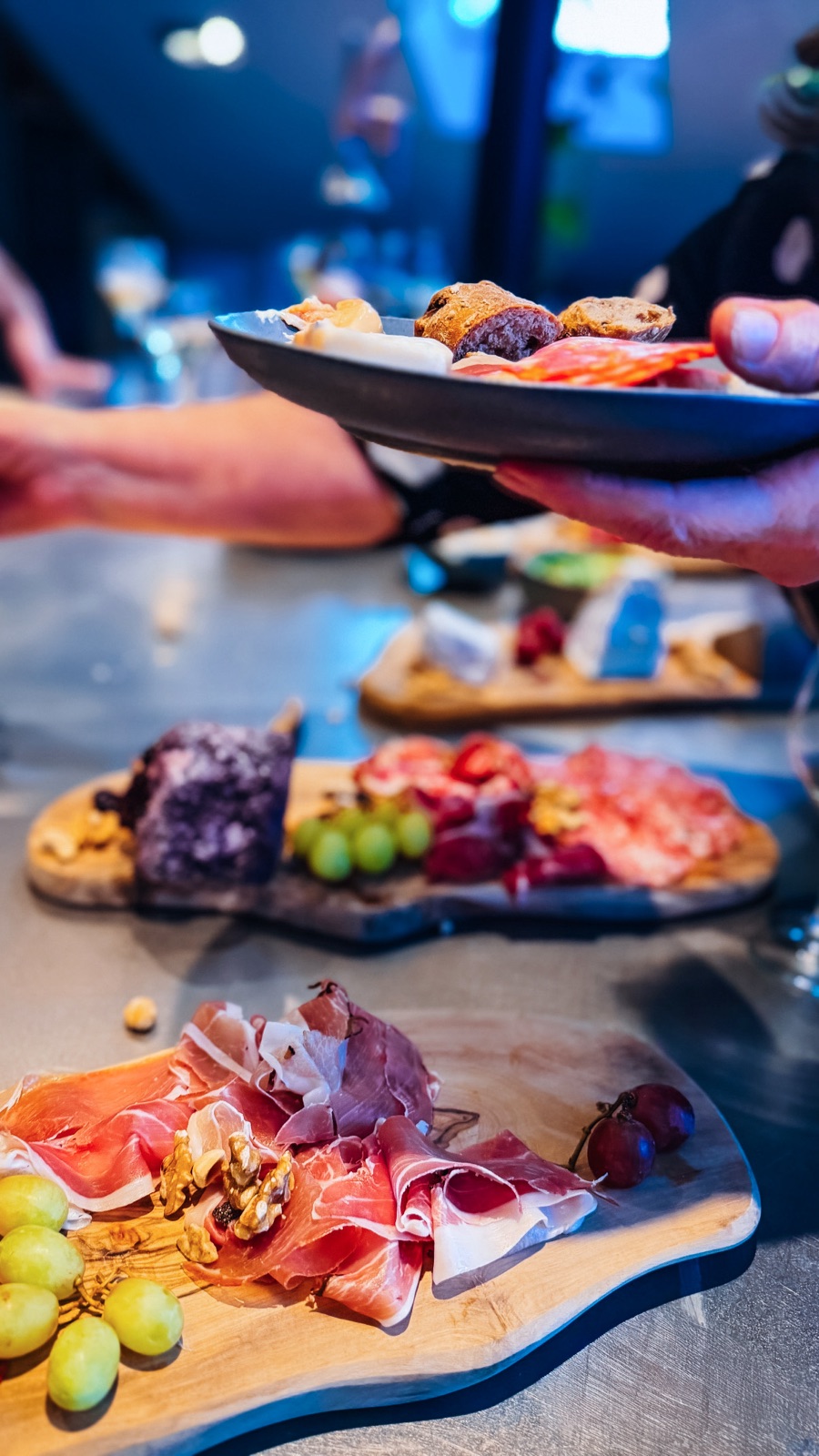 Charcuterie service tijdens een Chef & Chief event