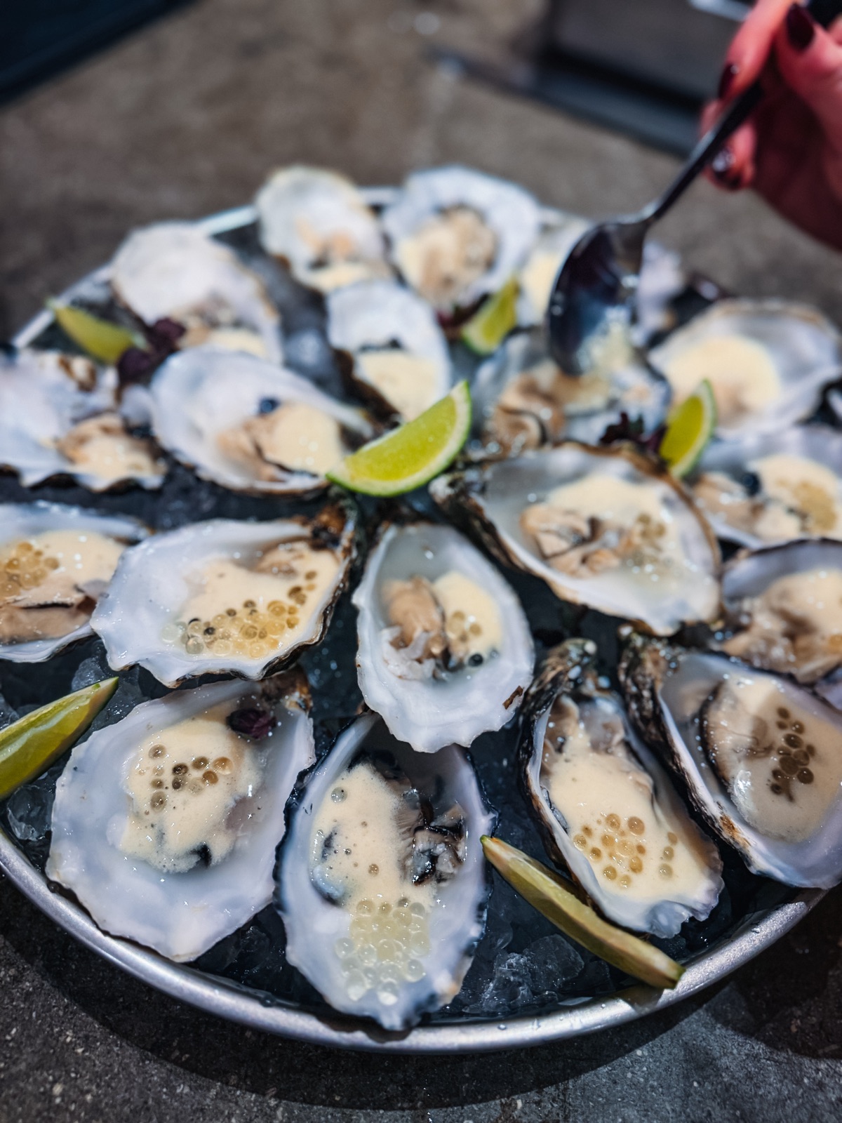 Rauwe oesters met yuzu — Chef & Chief event
