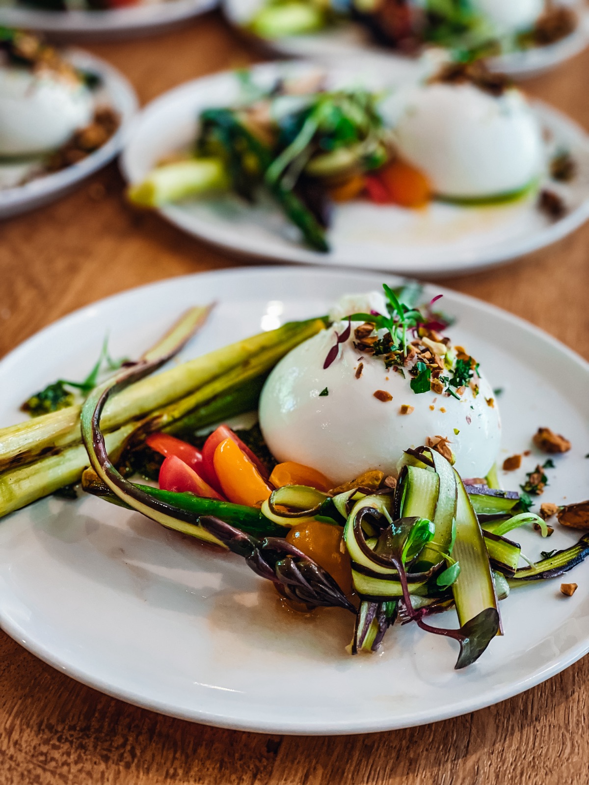 Burratina met gremolata van pistache — Chef & Chief private dining