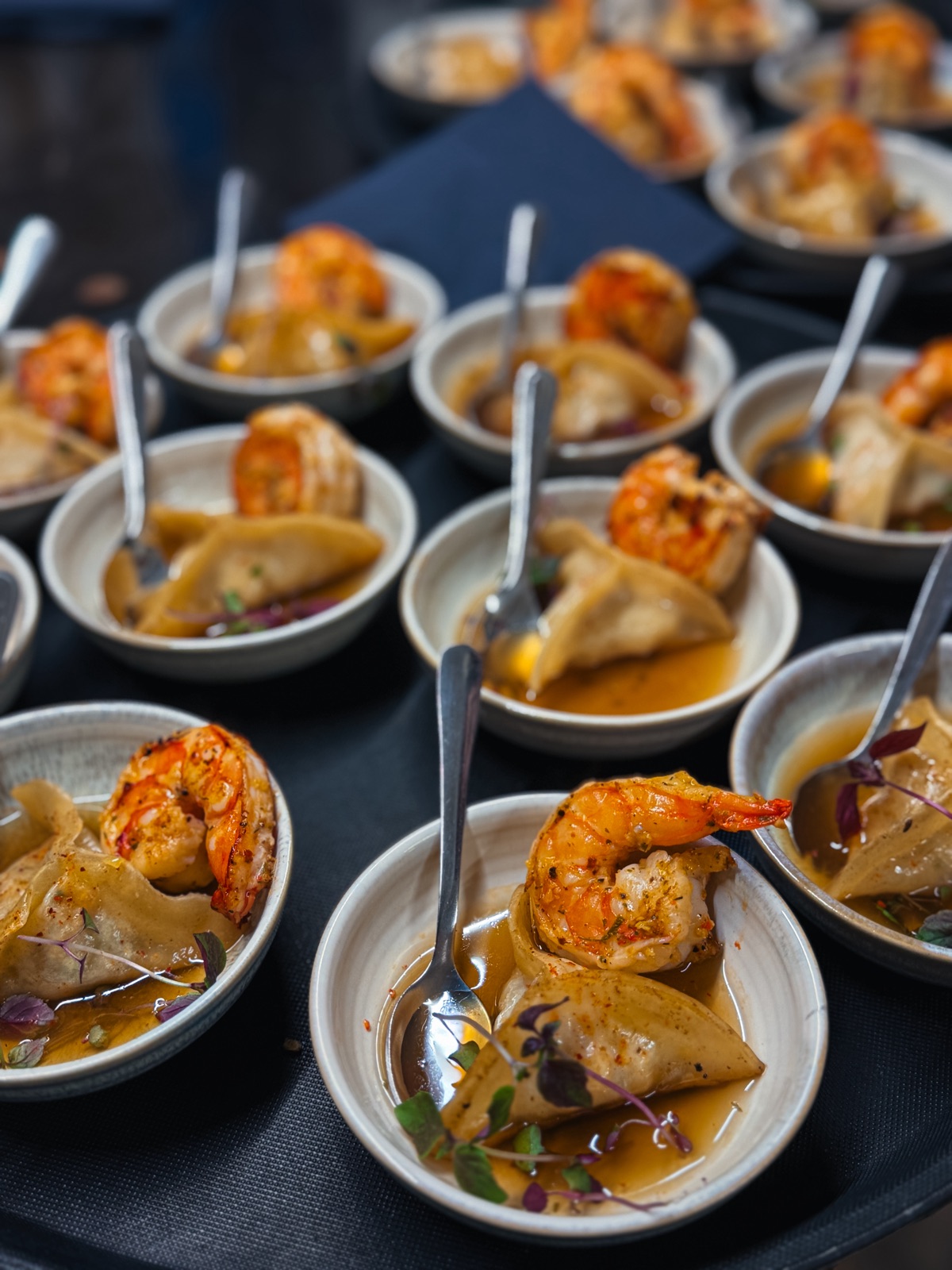 Dumpling van gamba — Chef & Chief small plate